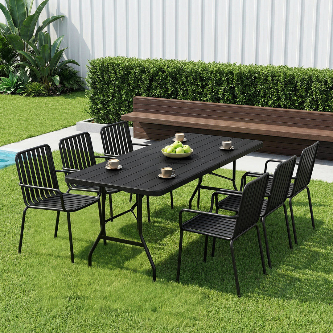 WOLTU 180cm Folding Table 74cm H X 180cm L X 57cm D