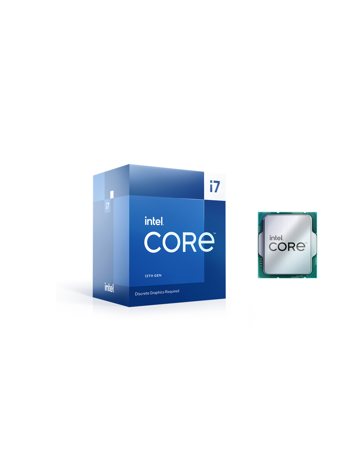 Intel Core i7-13700F Raptor Lake CPU - 24 Kerne - 2.1 GHz - Intel LGA1700 - Intel Boxed (mit Kühler)