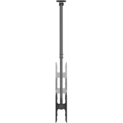 equip Deckenhalterung 43"-86"/2TFT 50Kg 1Gelenk neig. sw (Decke), Beamer Halterung, Schwarz