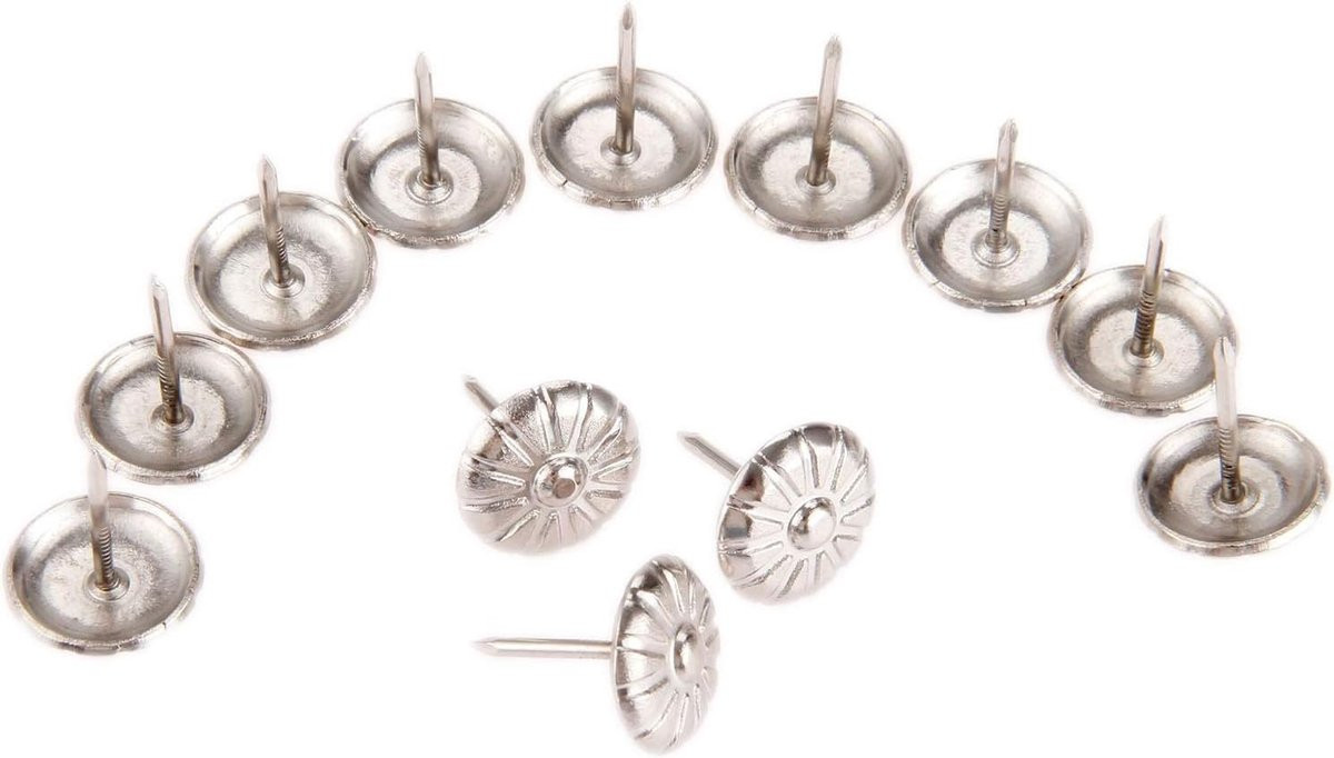 Decoratieve Punaises in Antieke Bronzen Look - 20 Stuks - Brons