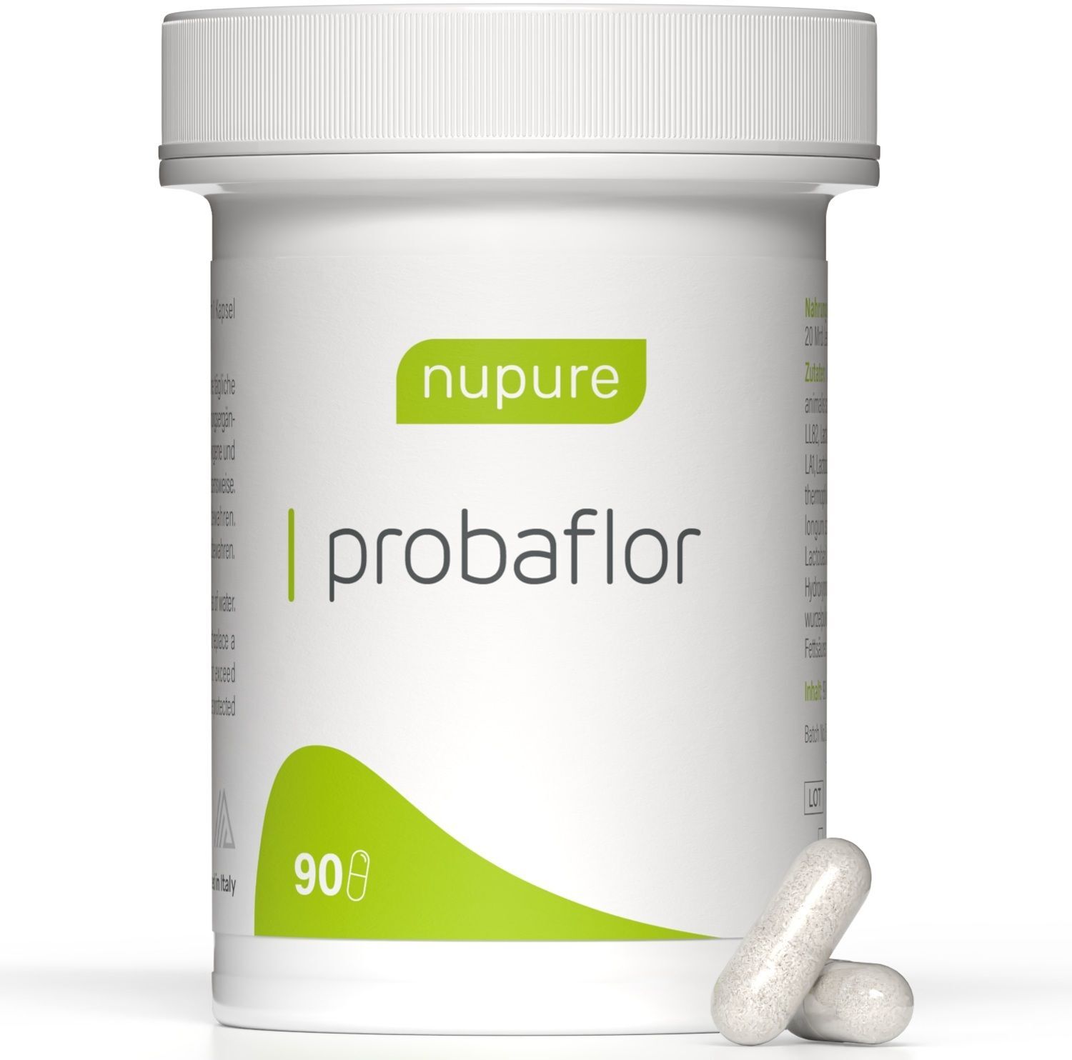 Nupure probaflor Mikrobiotika magensaftres.Kapseln 90 St Kapseln magensaftresistent