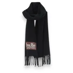 Bellerose für Damen. BU262812 F2645 Schal Mutch schwarz (OSFA), Lässig, Wolle