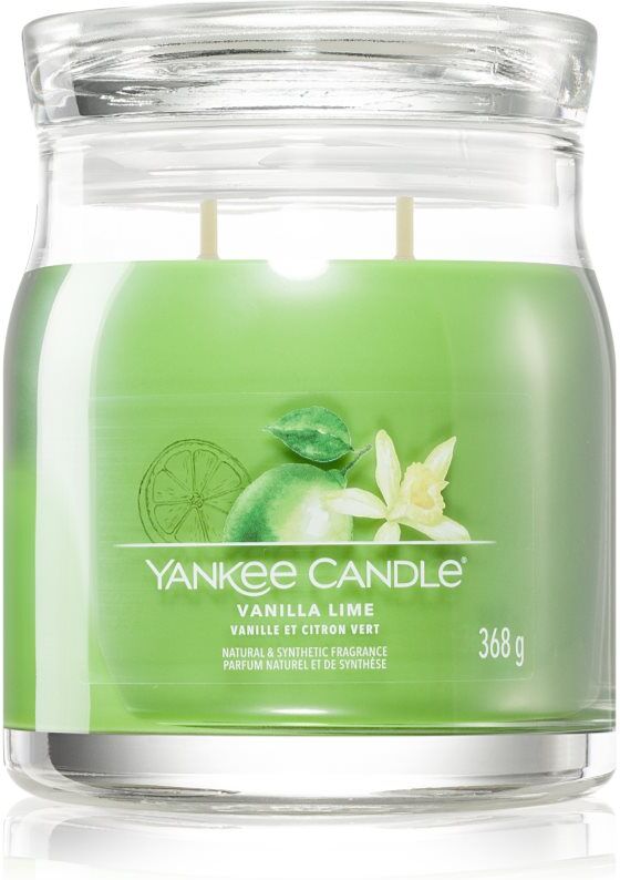Yankee Candle Vanilla Lime scented candle Signature 368 g