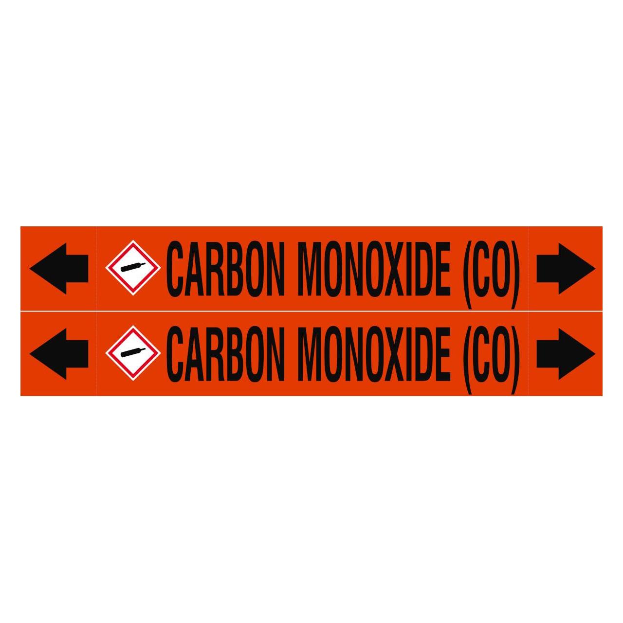 Brady ASME - Rohrmarkierer - Carbon Monoxide (CO) (313091)
