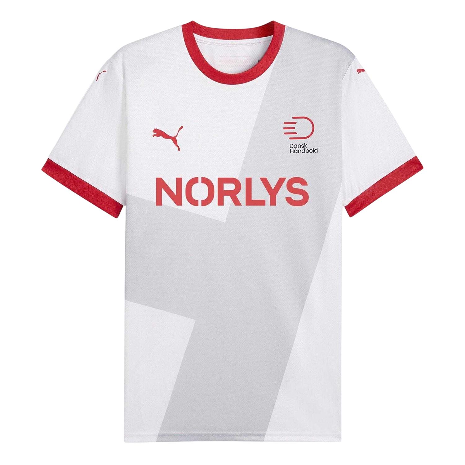 Puma - Auswärtstrikot für Herren, Handball (Weiß)