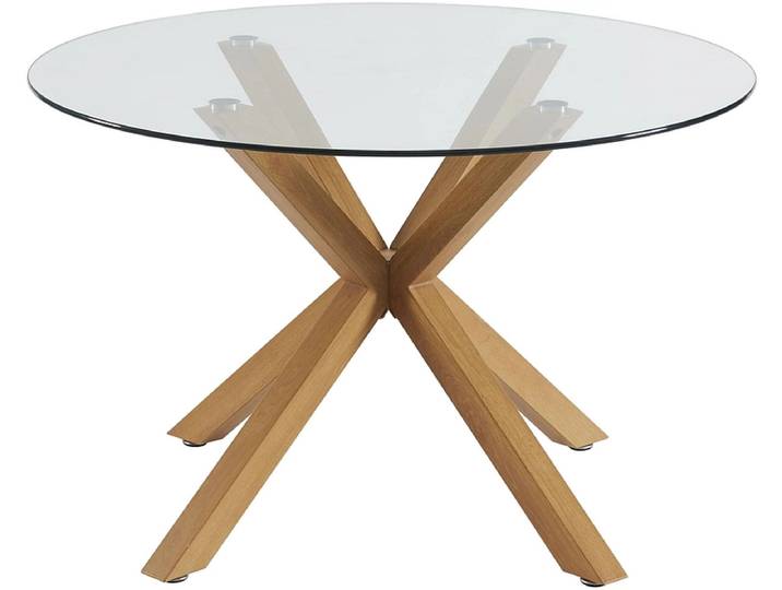 BAÏTA Tisch HARRY 120x120x75cm durchsichtig