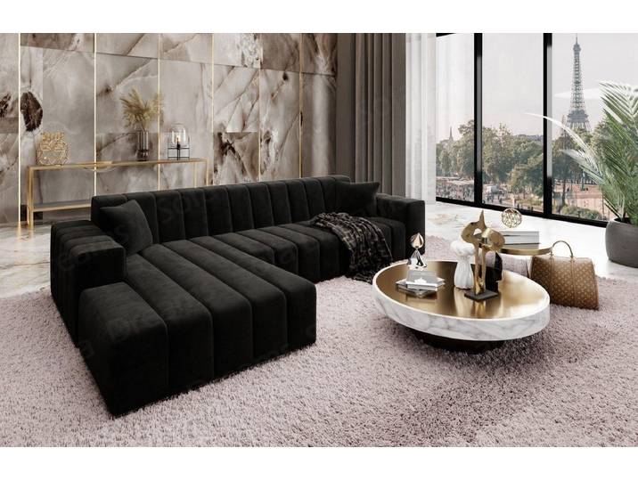 Sofa Dreams Ecksofa Stoffsofa Polster Couch Ecksofa Gran Canaria L kurz Sofa Stoffcouch, Loungesofa