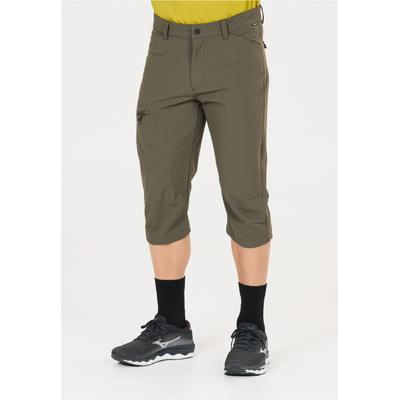 Shorts WHISTLER "Shann", Herren, Gr. 5XL, US-Größen, grün (khaki), 90% Polyamid, 10% Elasthan, unifarben, normal, Hosen Shorts, mit Quick-Dry-Technologie