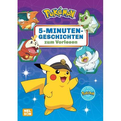 Pokémon Vorlesebuch: 5-Minuten-Geschichten zum Vorlesen, Gebundene Ausgabe von , Nelson, 978-3-8451-3161-0