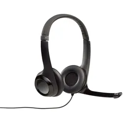 Headset Logitech H 390,  Kopfband;Nutzung: Büro/Callcenter;Kabellänge: 1,9 m;Frequenz: 20 - 20000 Hz