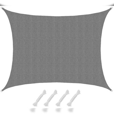 UV Sonnensegel Wasserdurchlässig 7x5 - Rechteckig - Sonnenschutz Garten Terrasse