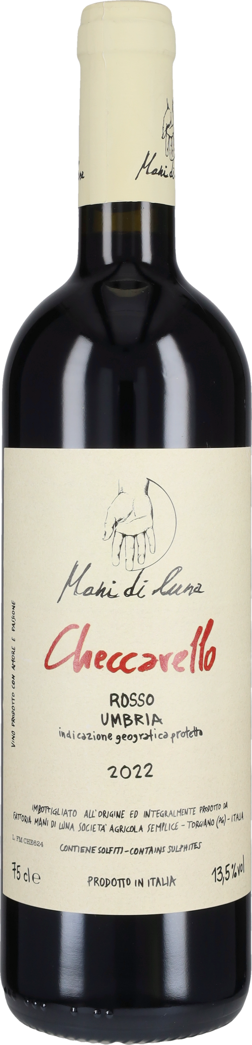 Rosso 'Checcarello' Fattoria Mani di Luna 2022