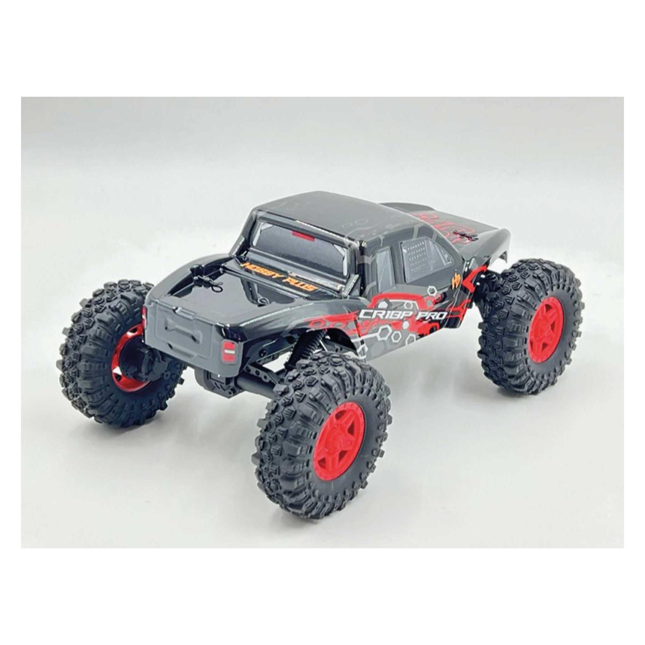 Absima Hobby Plus CR18P EVO PRO JUICED Rot Brushless 1:18 RC Modellauto Elektro Truggy (RTR Ready-to-Run) (AB1810360-JURD)