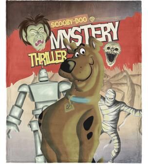 Northwest Warner Brothers Scooby Doo Silk Touch Throw Blanket