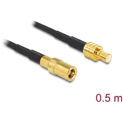 DELOCK HF Kabel SMB -> SMB St/Bu 0.50m