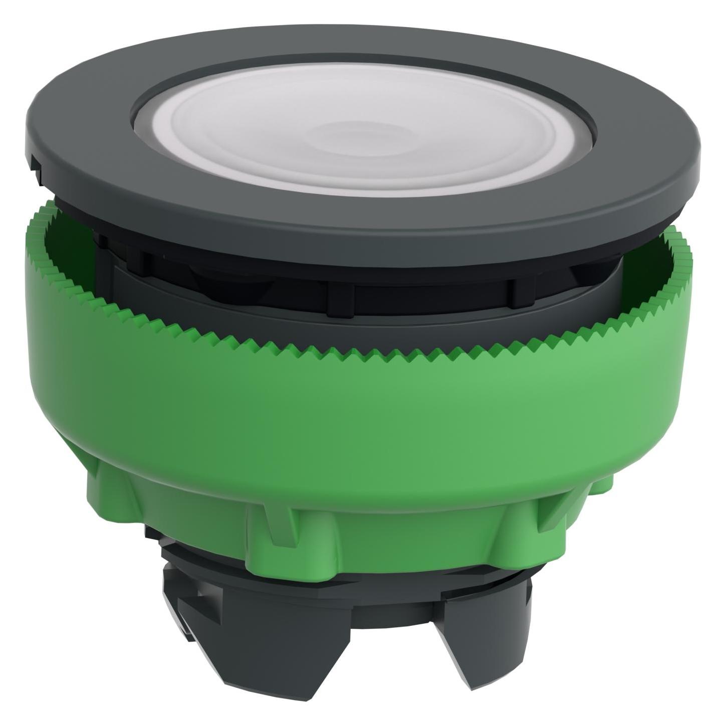 Schneider Electric Flush White Caps Pb Head For Legend (ZB5FA18)