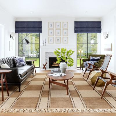 Nuloom Corbett Fringed Wool Area Rug