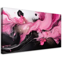 LEINWANDBILD Rosa abstraktes Loft 120x60cm