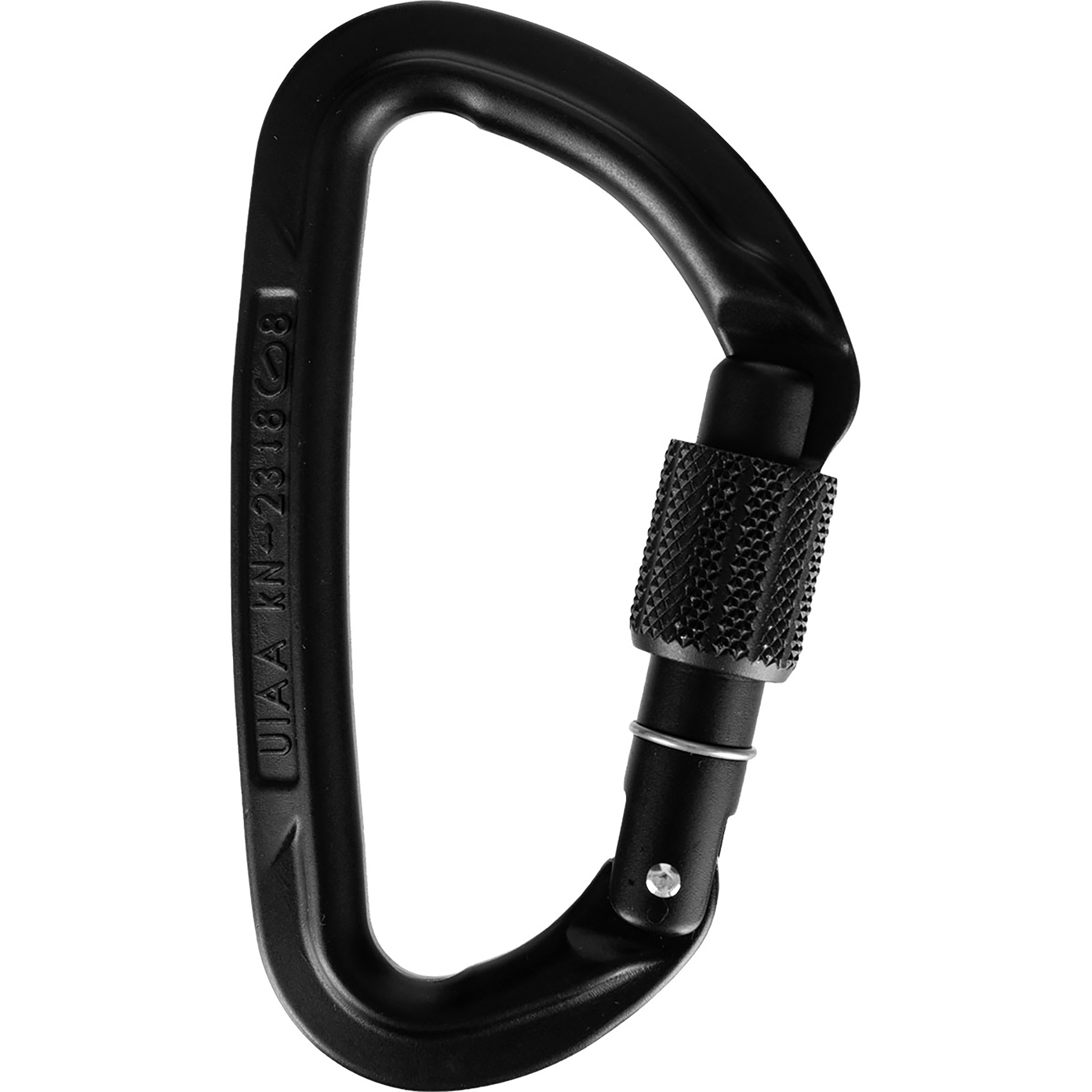 Wild Country Session Screw Karabiner Karabiner schwarz Alpinklettern