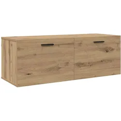vidaXL Wandschrank Artisan-Eiche 100x36,5x35 cm Holzwerkstoff