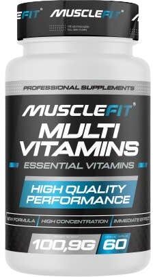 MuscleFit Multivitaminas 60 cápsulas