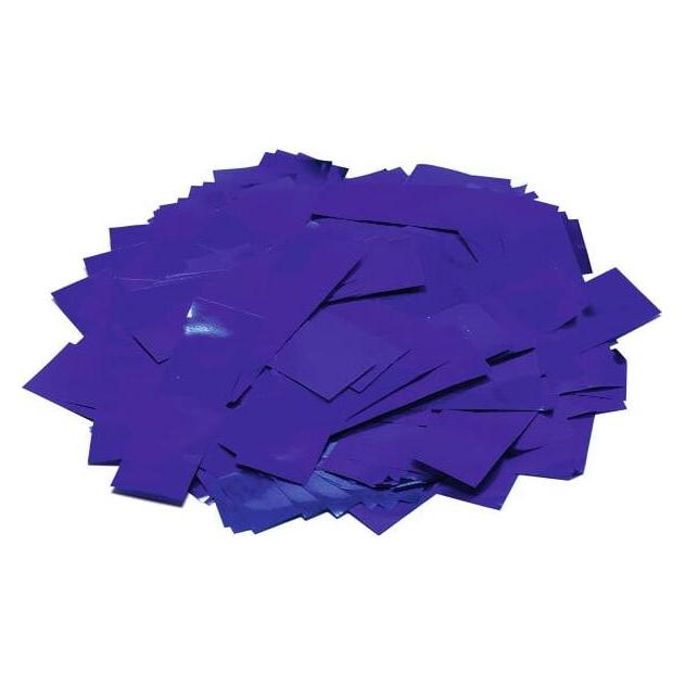 TCM Metallic Konfetti rechteckig 55x18mm, blau, 1kg (51708862)