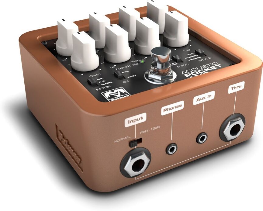 Palmer Mi Pocket Amp Acoustic Portabler Preamp Für Instrumente