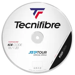 Tennissaite - Tecnifibre - ICE CODE - 200 m - Weiß