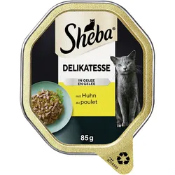 Sheba Delikatesse Gelee Huhn-Geschnetzeltes 22x85 g