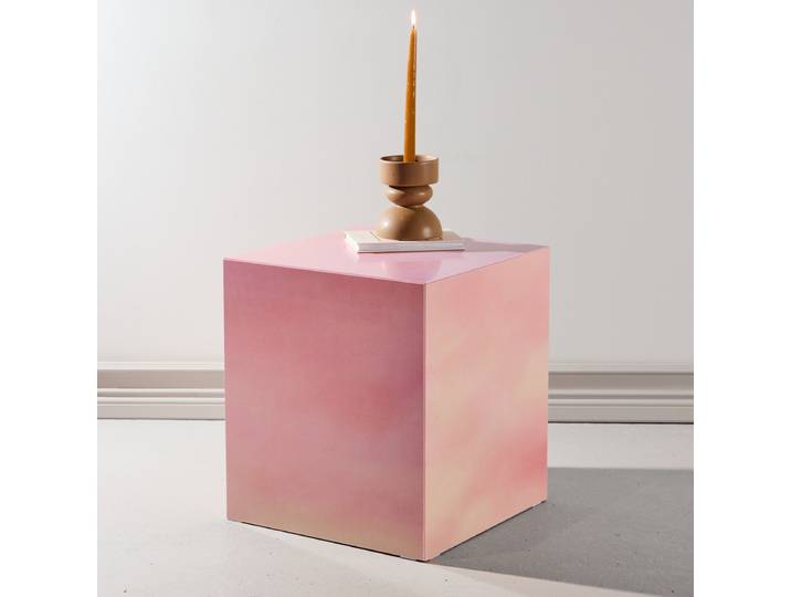 Nohr Salontafel Katiana 40 x 40cm - Roze - Vierkant