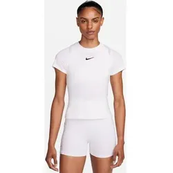 NIKE Damen Shirt NikeCourt Advantage Dri-FIT, Größe XL in Weiß Weiß