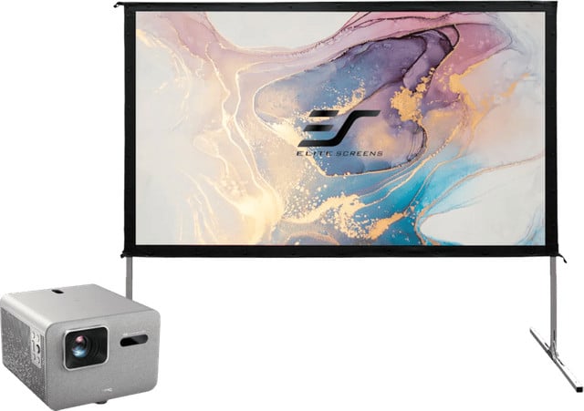 BenQ TK705i Beamer en Elite Screens Yard Master 2 100 inch Projectiescherm