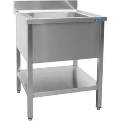 SARO Spültisch - 700 mm Tiefe, 700 mm