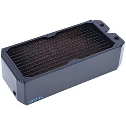 Alphacool NexXxoS 280mm (140 mm), Wasserkühlung Radiator, Schwarz