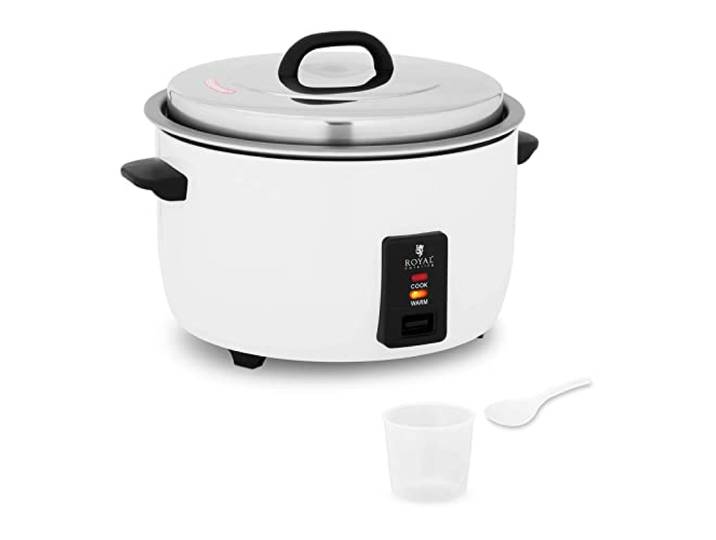 Royal Catering Gastro Reiskocher 19 L 2800 W Elektrisch Dampfkocher Reiskochtopf Gemüsegarer