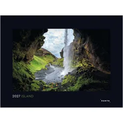 Kunth, Kalender, Island - Wandkalender 2027