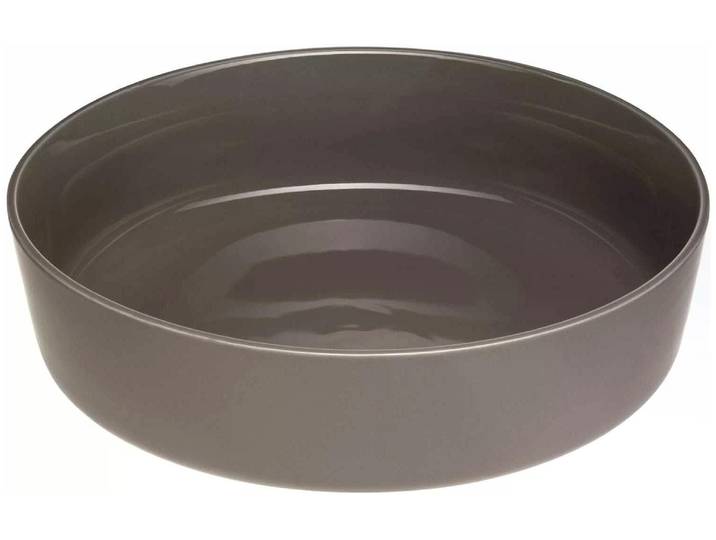 Dessertschale LEONARDO Roma , grau (taupe), B:29cm H:18cm T:29cm Ø:29cm, Keramik, Schüsseln, Dessertschale