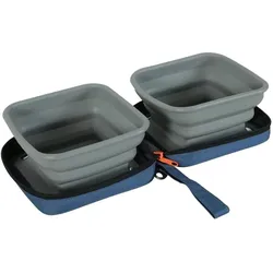 Zolux Bvk 2in1 Opvouwbare Voerbak En Drinkbak Blauw (70 cl), Futternapf
