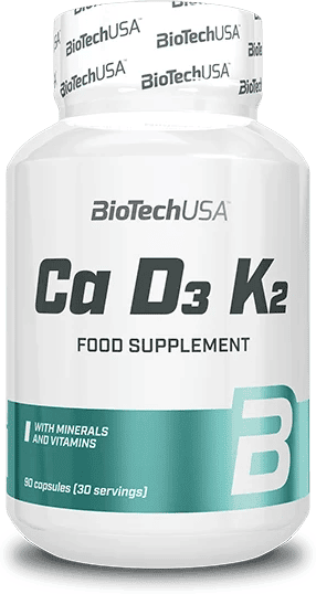 Biotech USA Ca-D3-K2 - 90 cápsulas