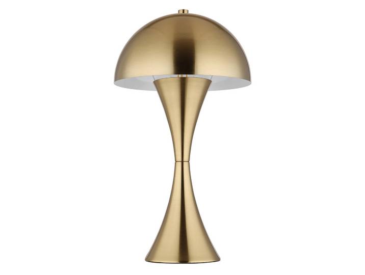 Globo Tischleuchte Dima, Messingfarben, Metall, 36.1 cm, CE, Wippschalter, Lampen & Leuchten, Innenbeleuchtung, Tischlampen, Tischlampen