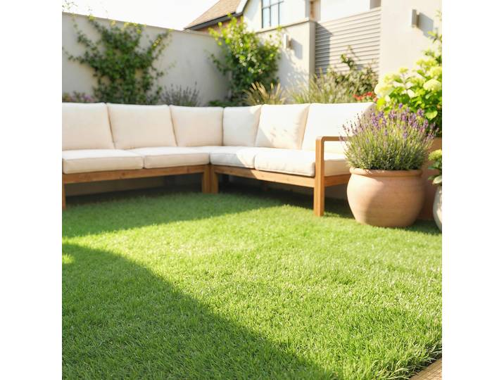 Outsunny Gazon Synthétique 100x400cm Extérieur 10mm Vert