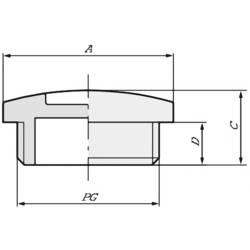 LAPP 54001640 SKINDICHT BL PG 16 +0-RING Verschlussschraube mit O-Ring PG16 Messing Natur 100 St.