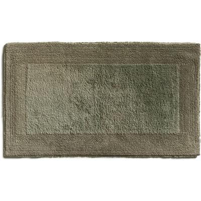 Badematte MÖVE "Loft" Gr. 3, grün (moos), H:22mm, Baumwolle, Badematten, Badematte