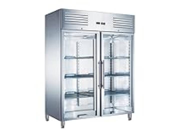 Furnotel Armoire Réfrigérée Positive Inox GN 2/1 Porte Vitrée - 1300 L