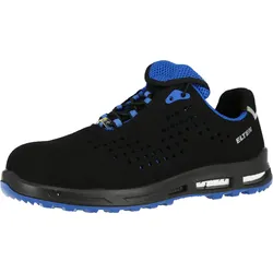 Sicherheitshalbschuhe S1 "IMPULSE XXT BLUE LOW" WELLMAXX - 38 - schwarz