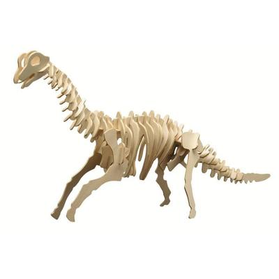 PEBARO 856/9 - Holzbausatz Brachiosaurus, Holzkonstruktion mit 52 Teilen