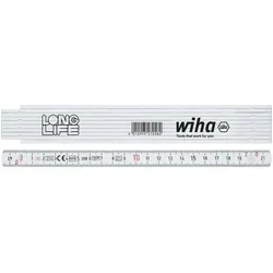 Wiha Gliedermaßstab Longlife 2 m metrisch, 10 Glieder - 27057