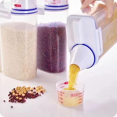 Inspired Living Airtight Moisture Proof Grain Storage Jar For Rice, Grains & Pet Food Airtight Moisture Proof Grain Storage Jar For Rice, Grains & Pet Food