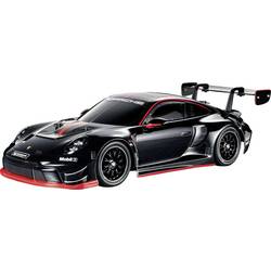 Tamiya TT-02 Porsche 911 GT3 R Schwarz 1:10 RC Modellauto Elektro Straßenmodell Allradantrieb (4WD) Bausatz 58745-600