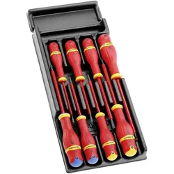 Facom, Schraubenzieher, Protwist Schraubendreher Modul 8-teilig isoliert
